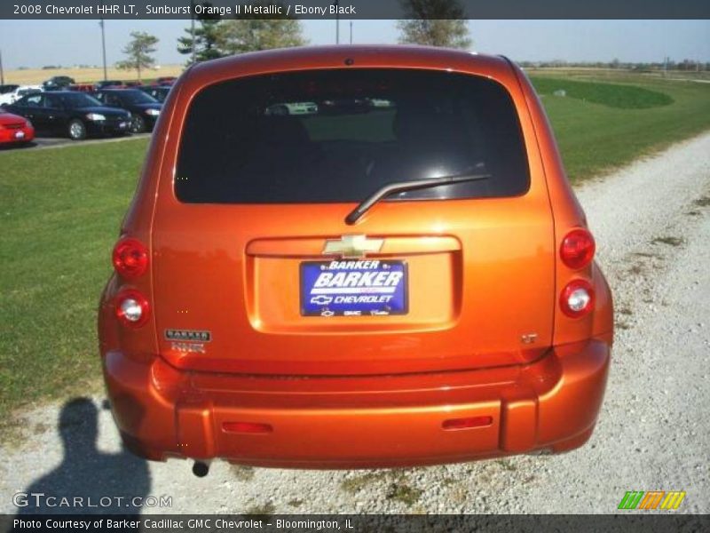 Sunburst Orange II Metallic / Ebony Black 2008 Chevrolet HHR LT