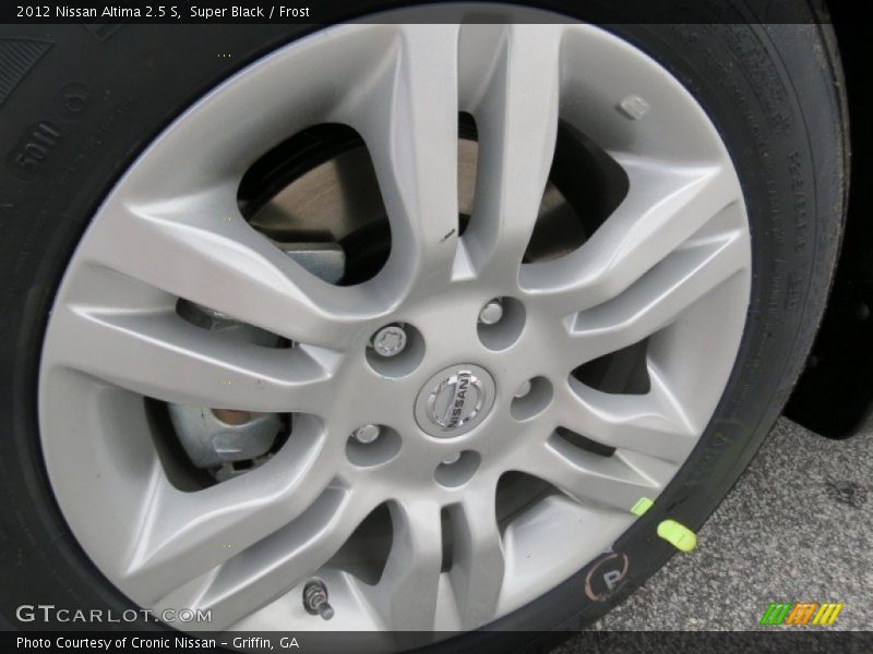 Super Black / Frost 2012 Nissan Altima 2.5 S