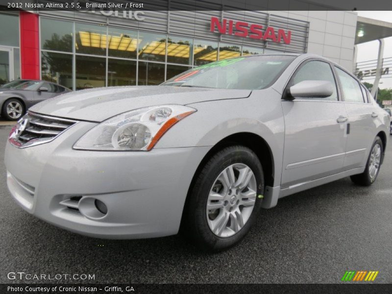 Brilliant Silver / Frost 2012 Nissan Altima 2.5 S