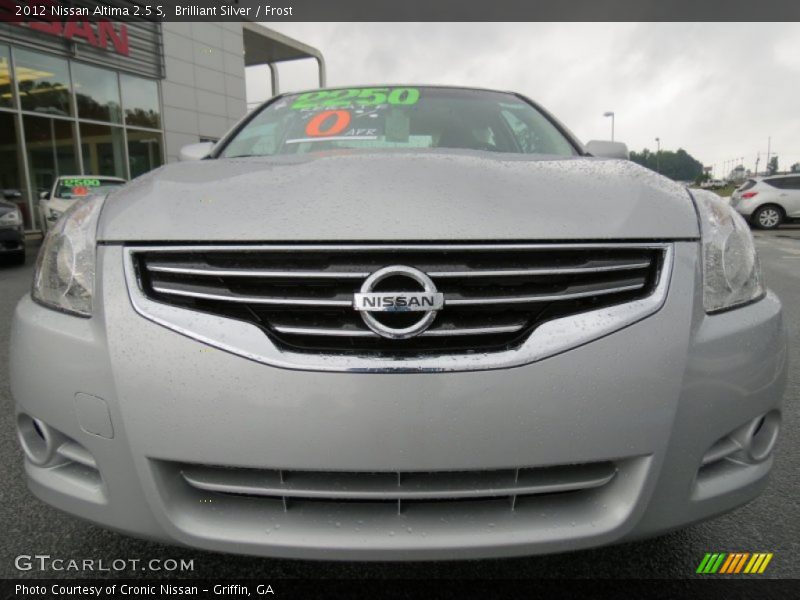 Brilliant Silver / Frost 2012 Nissan Altima 2.5 S
