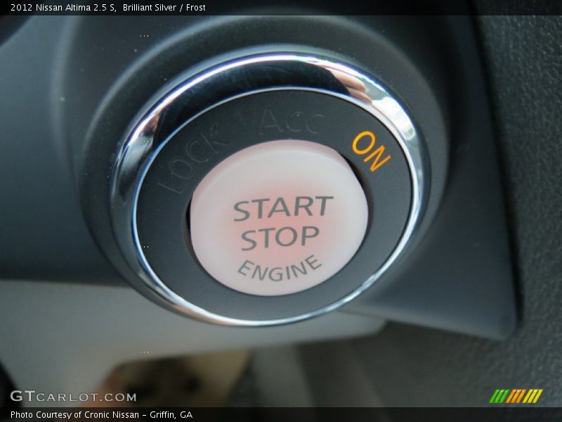 Brilliant Silver / Frost 2012 Nissan Altima 2.5 S
