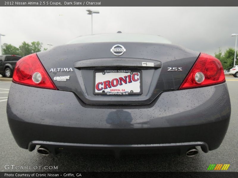 Dark Slate / Charcoal 2012 Nissan Altima 2.5 S Coupe