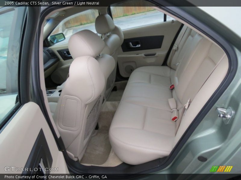 Rear Seat of 2005 CTS Sedan