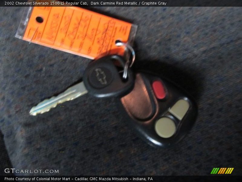 Keys of 2002 Silverado 1500 LS Regular Cab