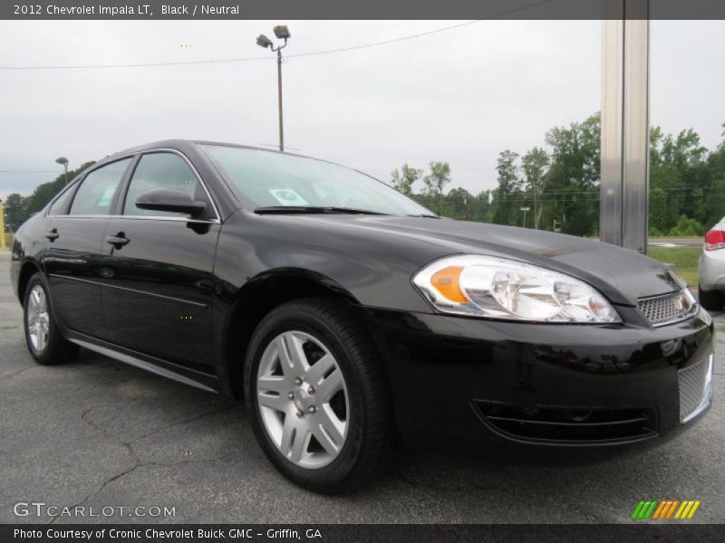 Black / Neutral 2012 Chevrolet Impala LT