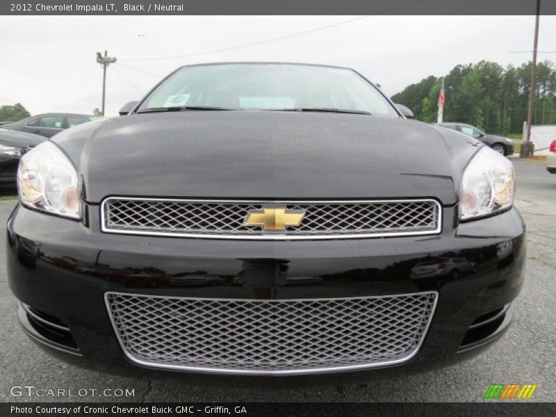 Black / Neutral 2012 Chevrolet Impala LT