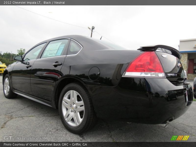 Black / Neutral 2012 Chevrolet Impala LT