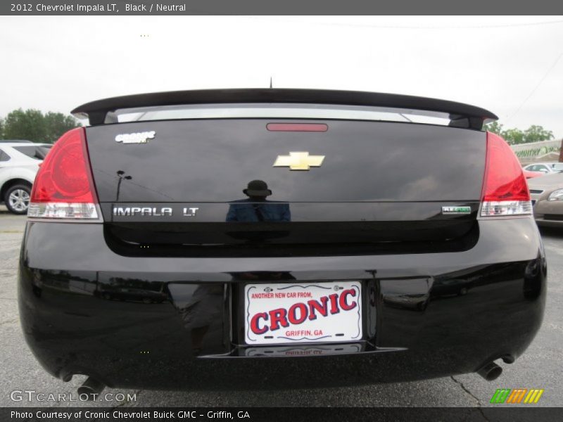Black / Neutral 2012 Chevrolet Impala LT