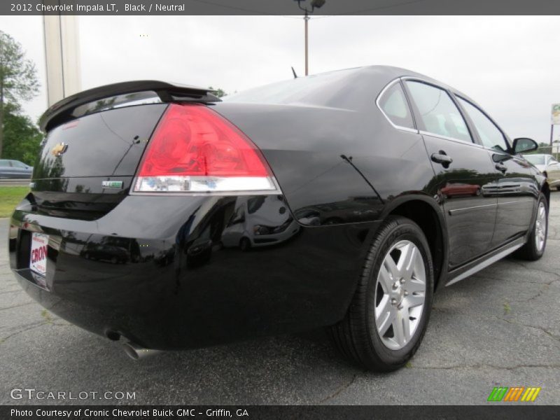 Black / Neutral 2012 Chevrolet Impala LT