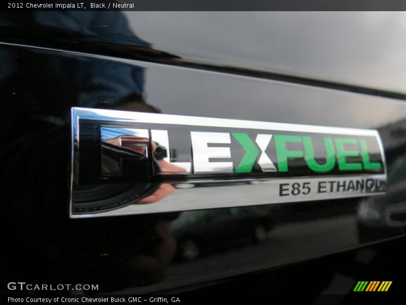 Black / Neutral 2012 Chevrolet Impala LT