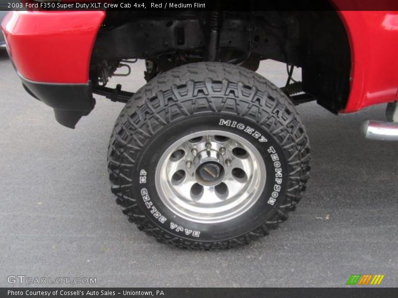 Custom Wheels of 2003 F350 Super Duty XLT Crew Cab 4x4
