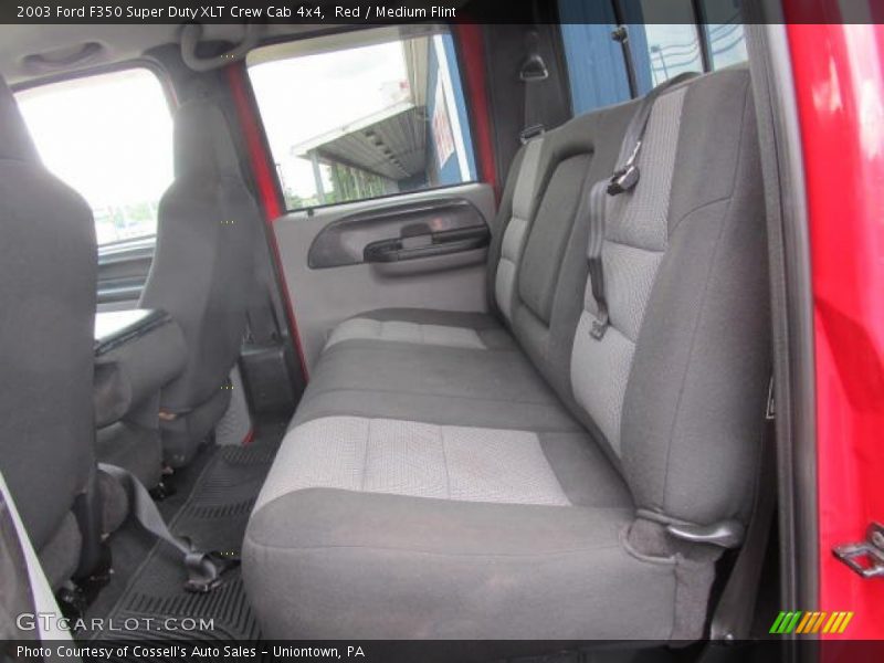Rear Seat of 2003 F350 Super Duty XLT Crew Cab 4x4