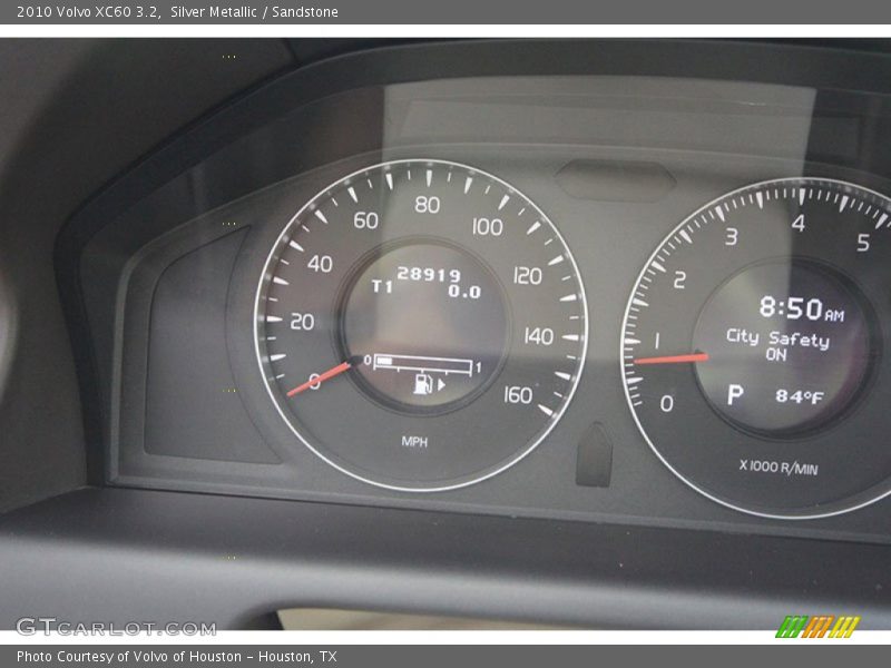 Silver Metallic / Sandstone 2010 Volvo XC60 3.2