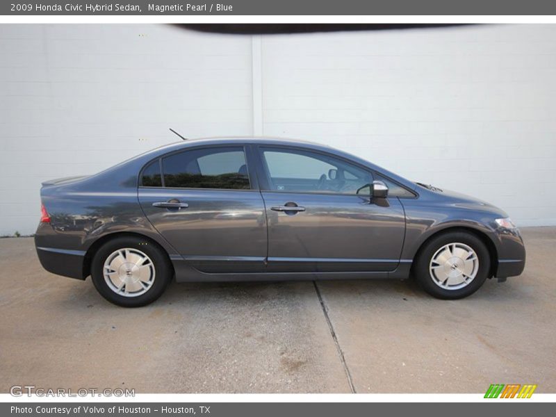 Magnetic Pearl / Blue 2009 Honda Civic Hybrid Sedan
