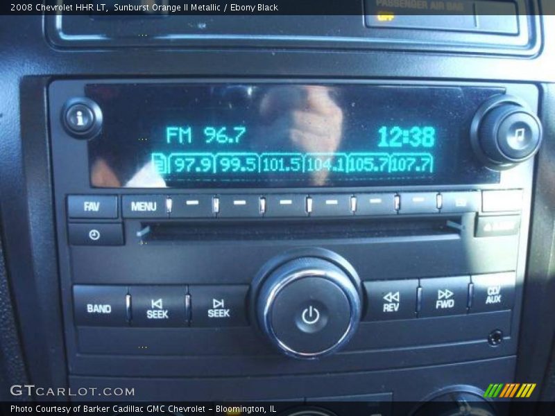Sunburst Orange II Metallic / Ebony Black 2008 Chevrolet HHR LT