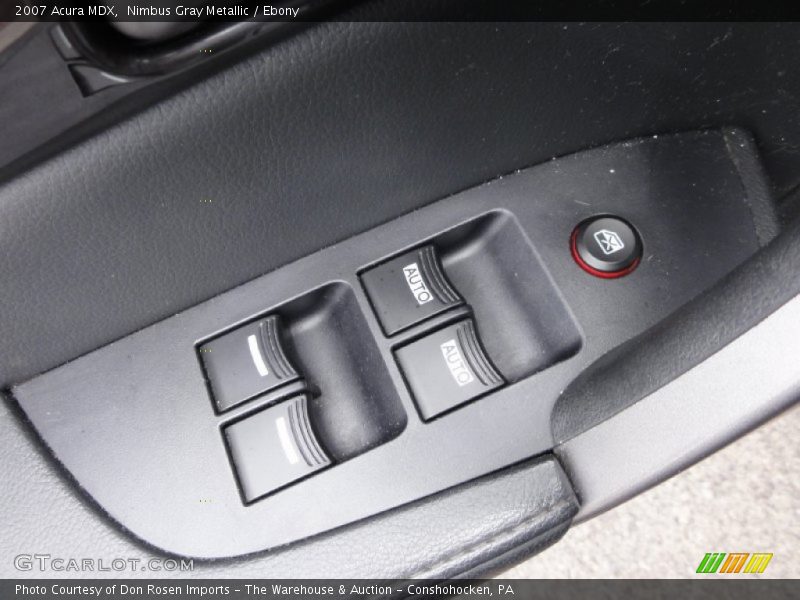 Nimbus Gray Metallic / Ebony 2007 Acura MDX