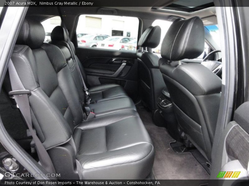 Nimbus Gray Metallic / Ebony 2007 Acura MDX