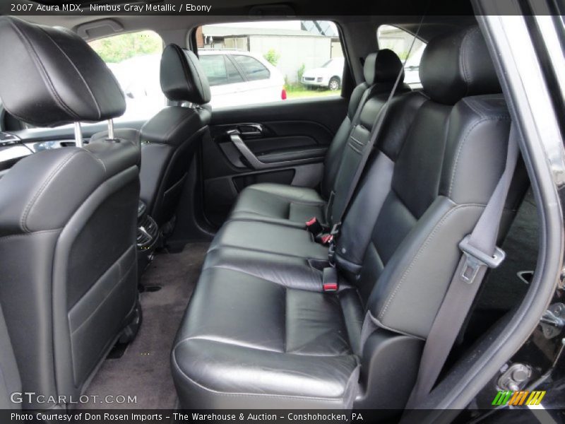 Nimbus Gray Metallic / Ebony 2007 Acura MDX