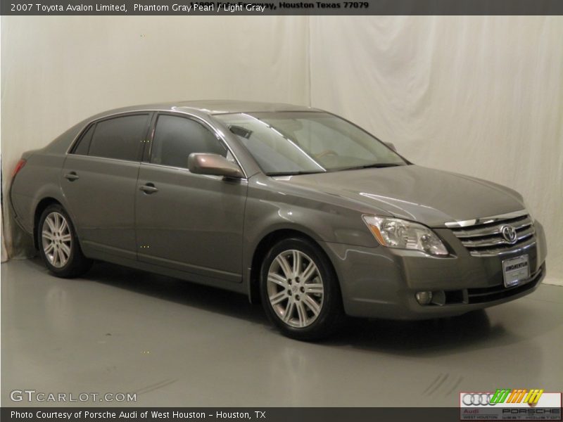 Phantom Gray Pearl / Light Gray 2007 Toyota Avalon Limited