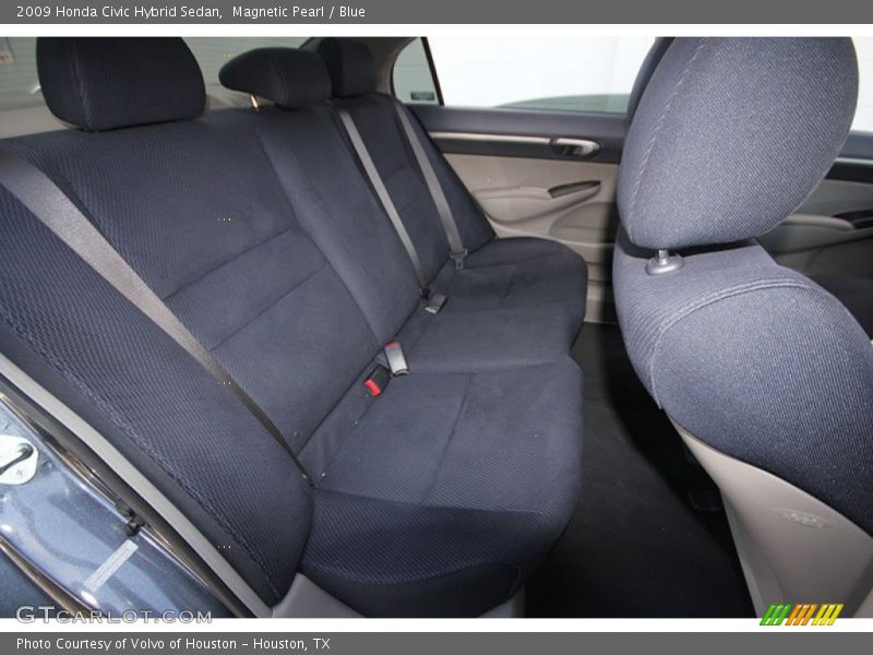 Magnetic Pearl / Blue 2009 Honda Civic Hybrid Sedan