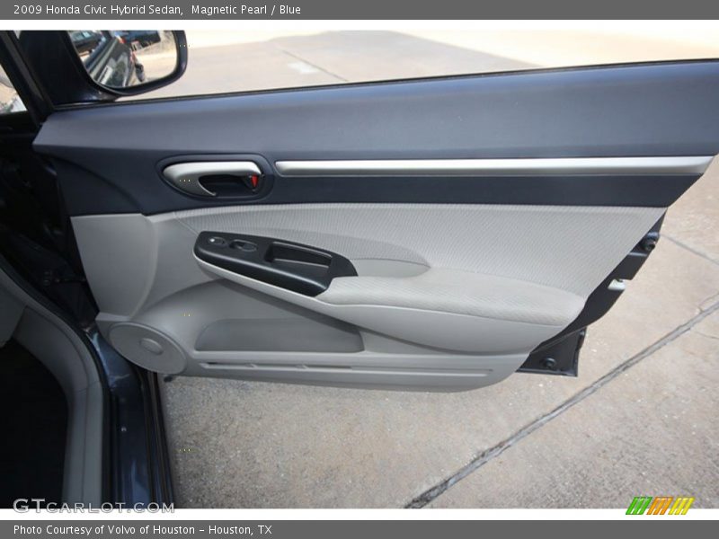 Magnetic Pearl / Blue 2009 Honda Civic Hybrid Sedan