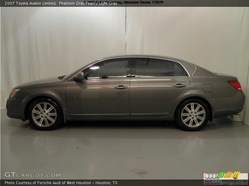 Phantom Gray Pearl / Light Gray 2007 Toyota Avalon Limited