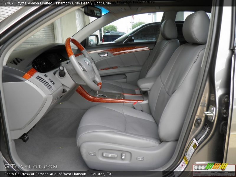 Phantom Gray Pearl / Light Gray 2007 Toyota Avalon Limited
