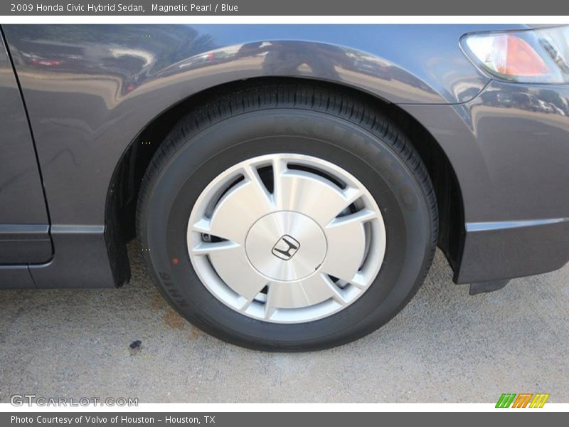 Magnetic Pearl / Blue 2009 Honda Civic Hybrid Sedan