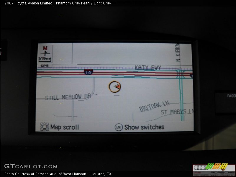 Phantom Gray Pearl / Light Gray 2007 Toyota Avalon Limited