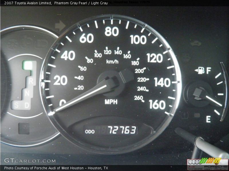 Phantom Gray Pearl / Light Gray 2007 Toyota Avalon Limited