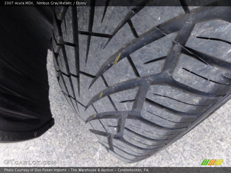 Nimbus Gray Metallic / Ebony 2007 Acura MDX