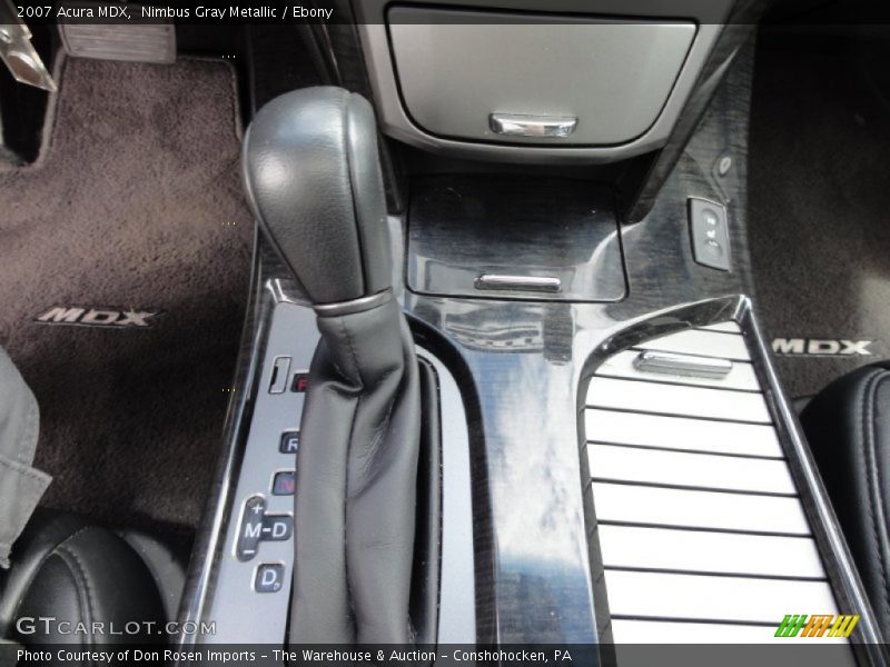 Nimbus Gray Metallic / Ebony 2007 Acura MDX