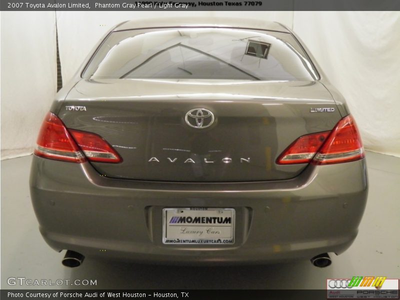 Phantom Gray Pearl / Light Gray 2007 Toyota Avalon Limited