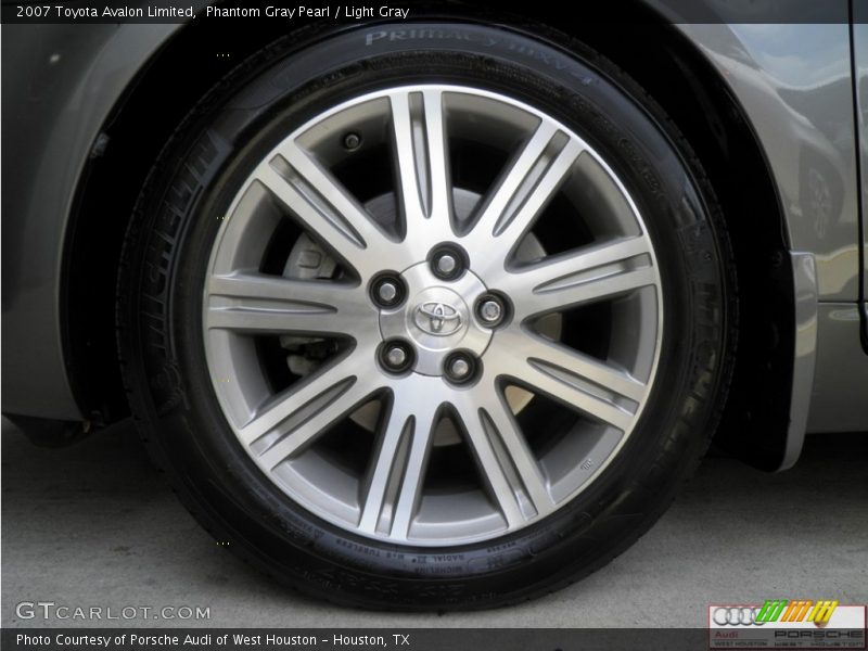 Phantom Gray Pearl / Light Gray 2007 Toyota Avalon Limited