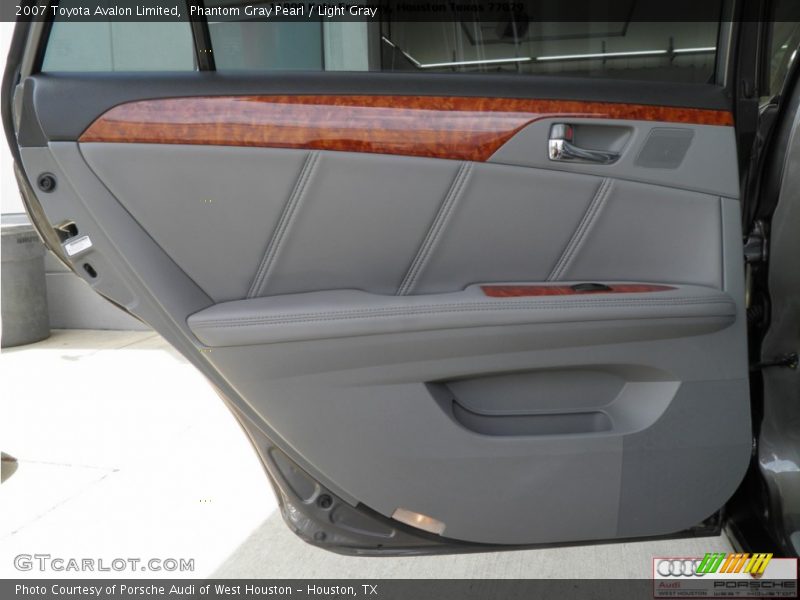 Phantom Gray Pearl / Light Gray 2007 Toyota Avalon Limited