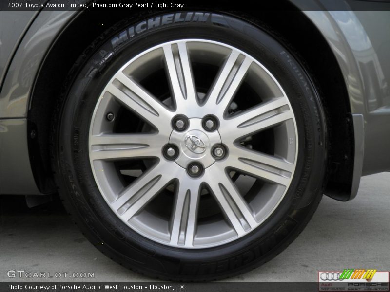 Phantom Gray Pearl / Light Gray 2007 Toyota Avalon Limited