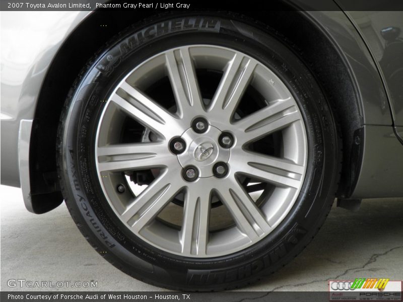 Phantom Gray Pearl / Light Gray 2007 Toyota Avalon Limited
