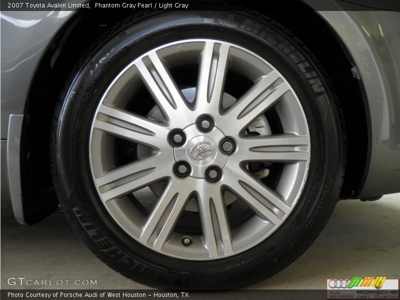 Phantom Gray Pearl / Light Gray 2007 Toyota Avalon Limited