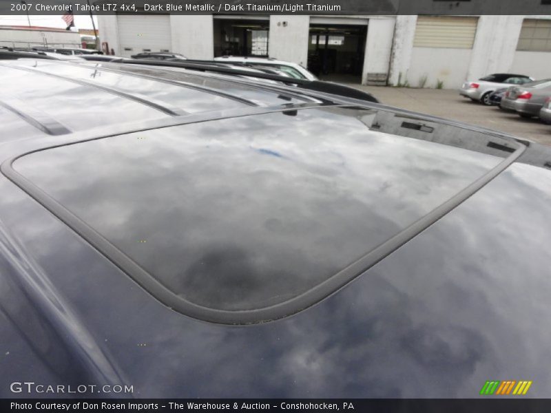 Dark Blue Metallic / Dark Titanium/Light Titanium 2007 Chevrolet Tahoe LTZ 4x4