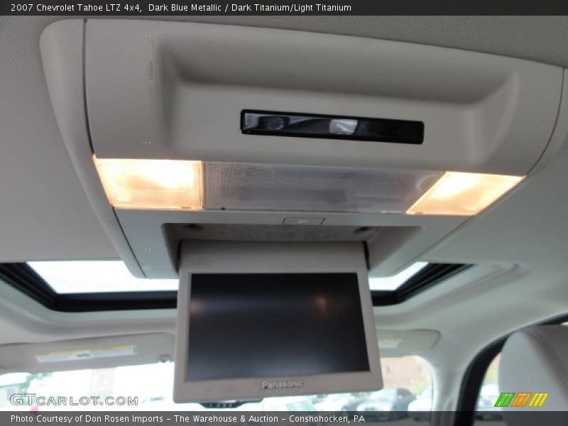 Dark Blue Metallic / Dark Titanium/Light Titanium 2007 Chevrolet Tahoe LTZ 4x4
