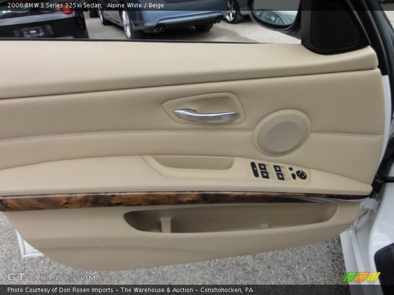 Alpine White / Beige 2006 BMW 3 Series 325xi Sedan
