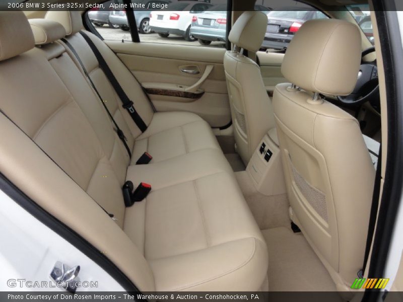 Alpine White / Beige 2006 BMW 3 Series 325xi Sedan