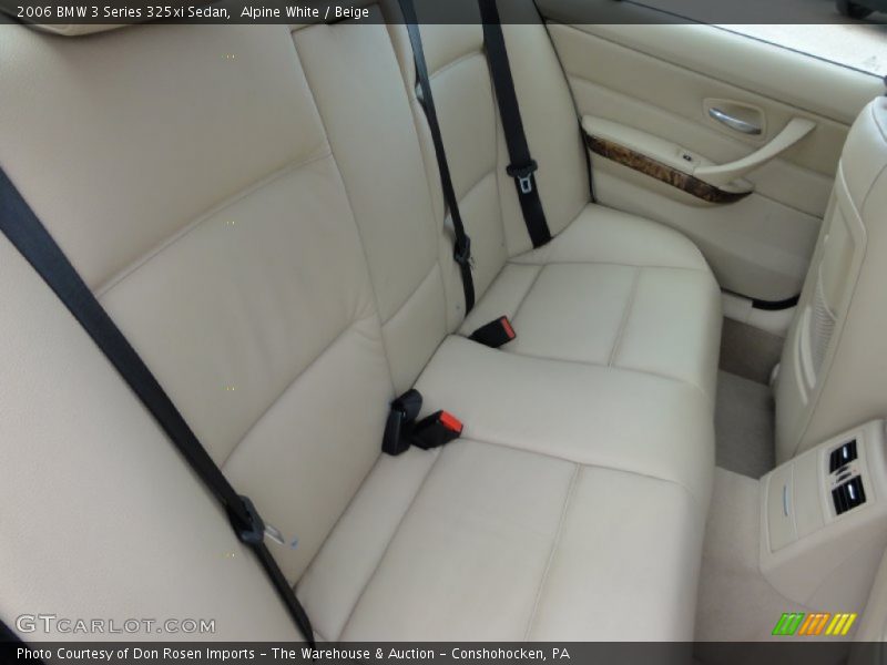 Alpine White / Beige 2006 BMW 3 Series 325xi Sedan