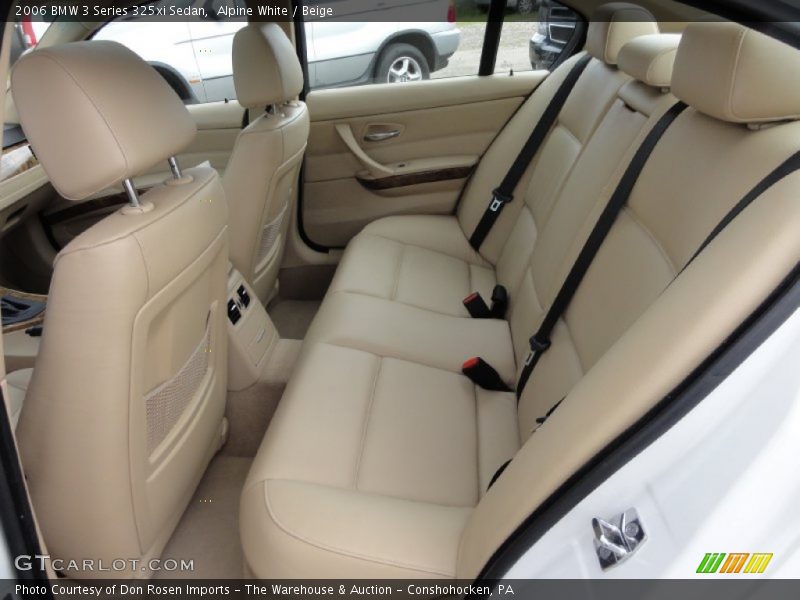 Alpine White / Beige 2006 BMW 3 Series 325xi Sedan