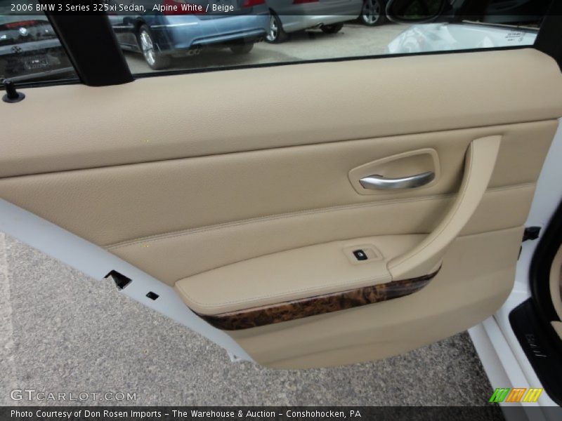 Alpine White / Beige 2006 BMW 3 Series 325xi Sedan