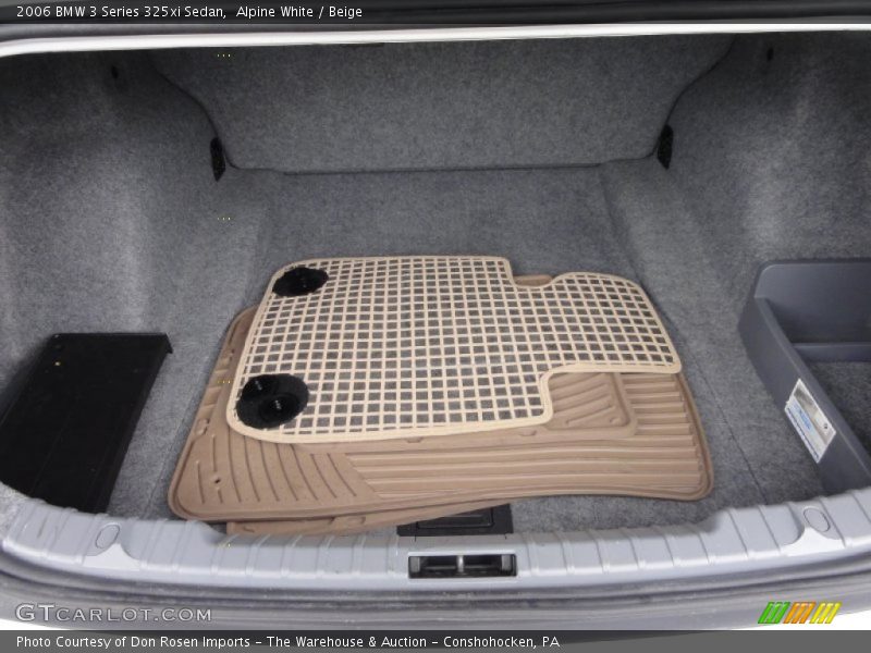 Alpine White / Beige 2006 BMW 3 Series 325xi Sedan