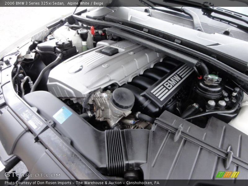 Alpine White / Beige 2006 BMW 3 Series 325xi Sedan