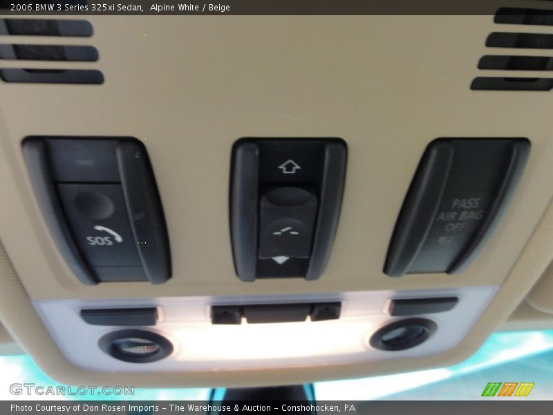 Alpine White / Beige 2006 BMW 3 Series 325xi Sedan