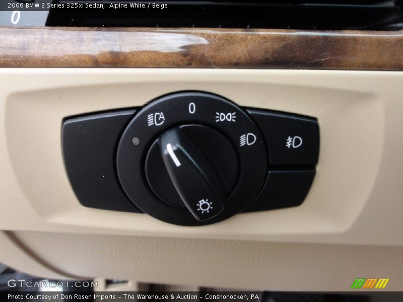 Alpine White / Beige 2006 BMW 3 Series 325xi Sedan