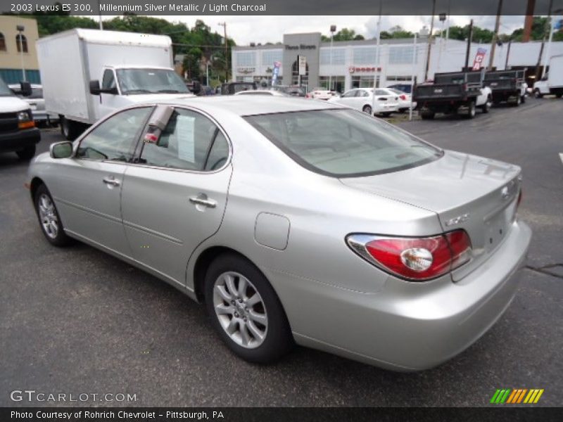 Millennium Silver Metallic / Light Charcoal 2003 Lexus ES 300